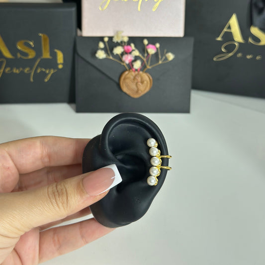 Ear Cuff JOHERA-1 piece (sans piercing)