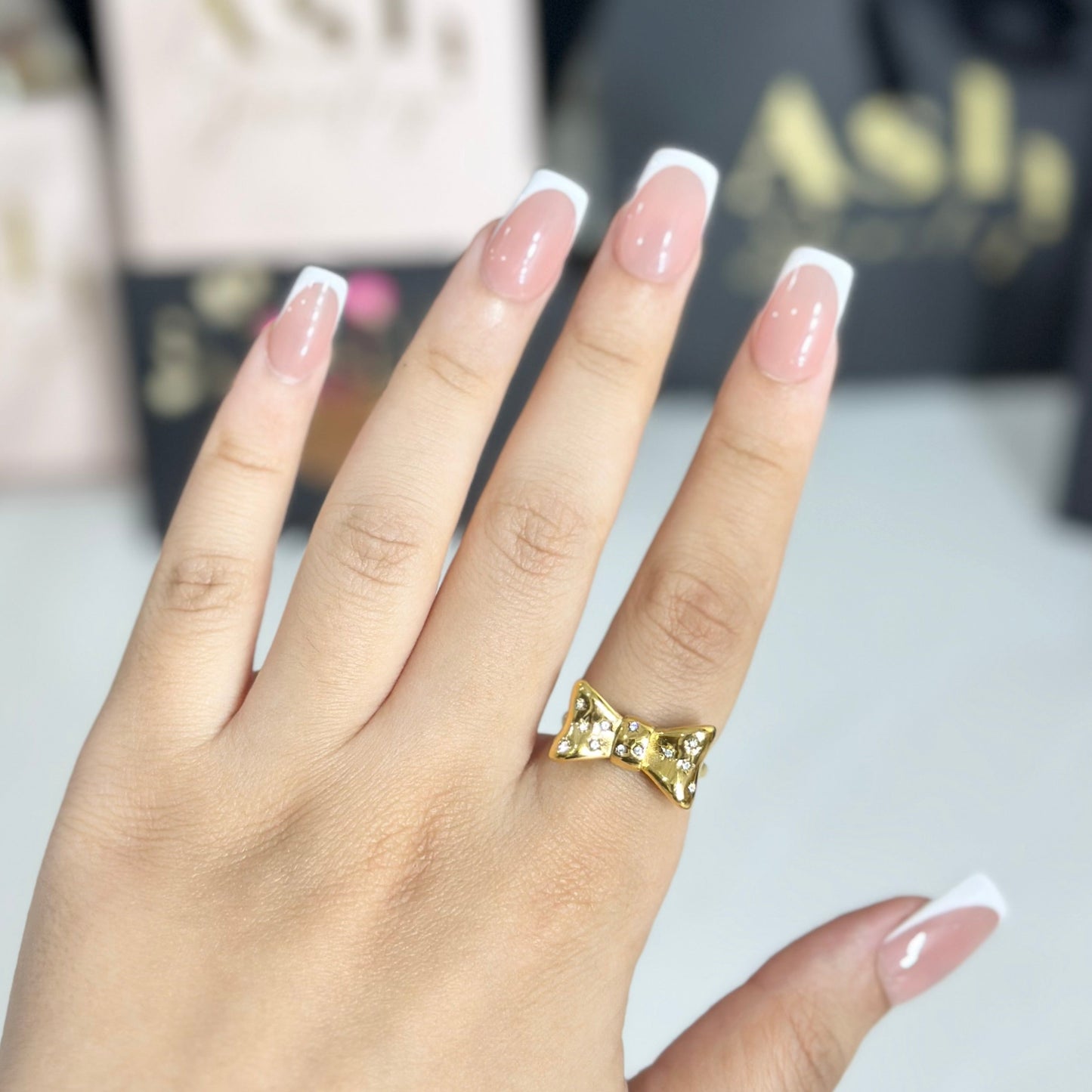 Bague Bow
