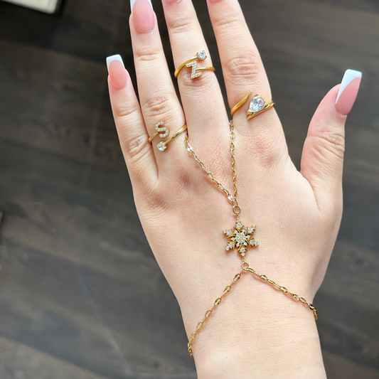 Chaine de main SNOW FLAKE