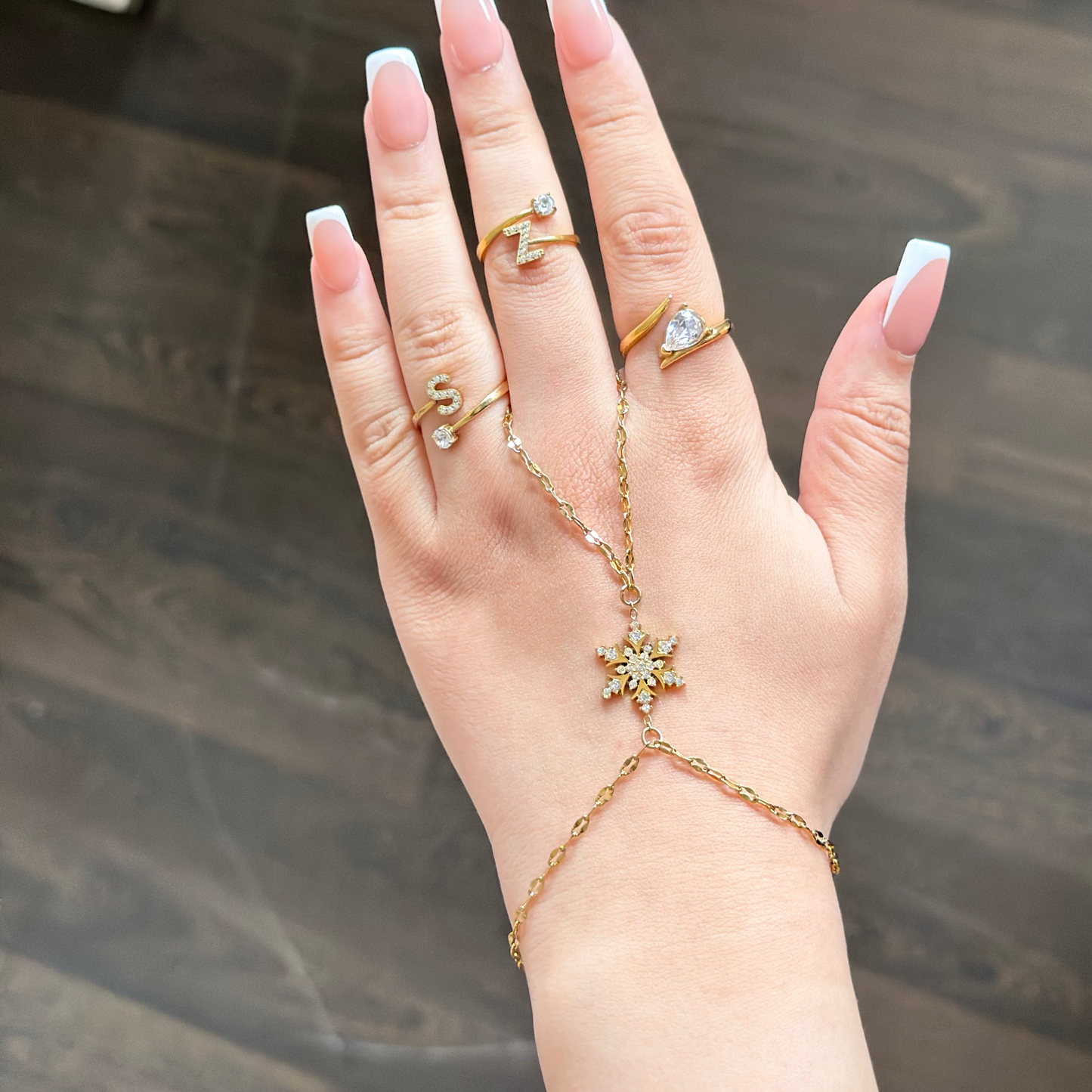 Chaine de main SNOW FLAKE