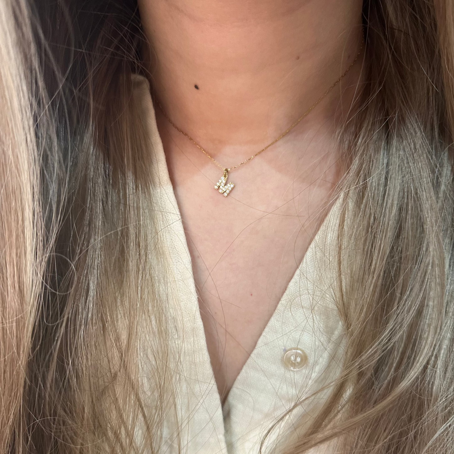 Collier initiale AYLIN