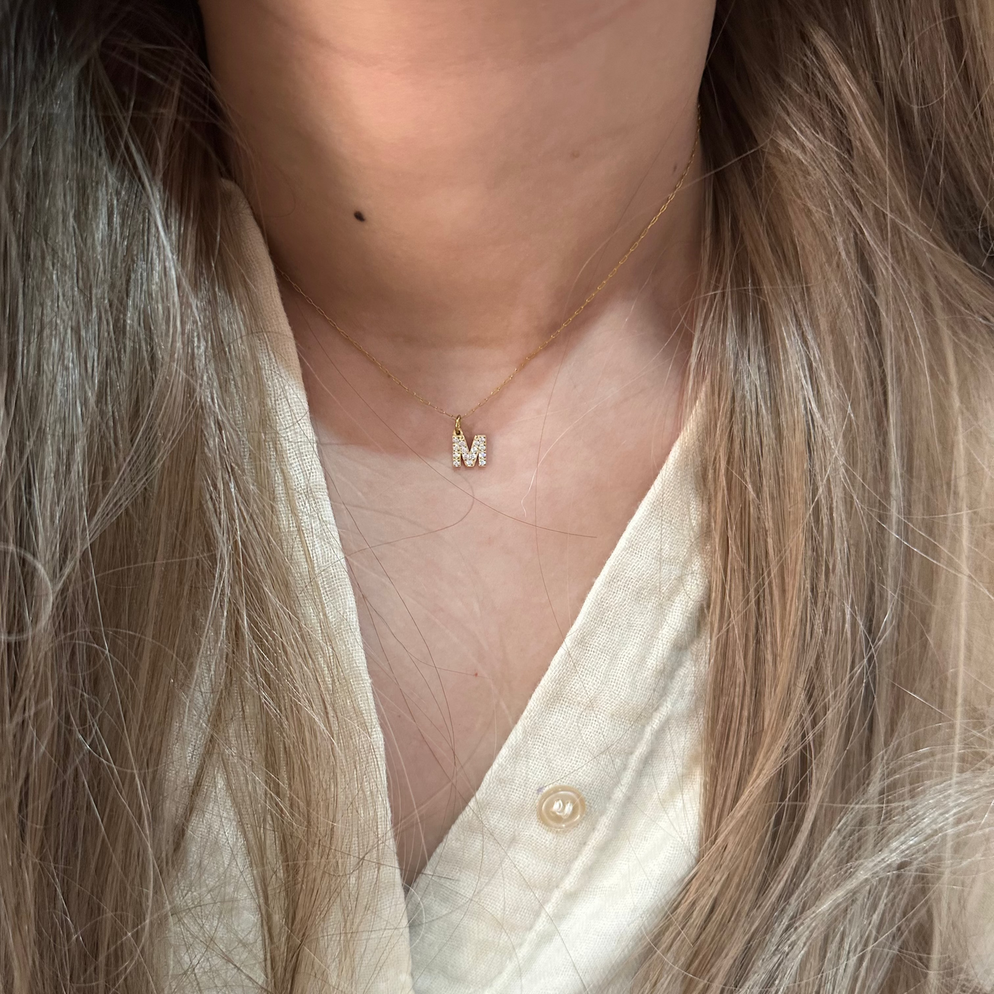 Collier initiale AYLIN