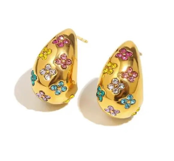 Boucles d'oreilles Rosey
