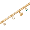 Italian bracelet Green touch