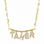 Collier prenom Lustra ZIRCON