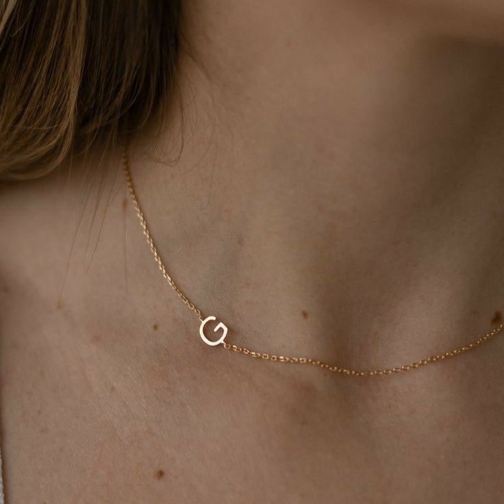 Collier initiale SIDELOVE