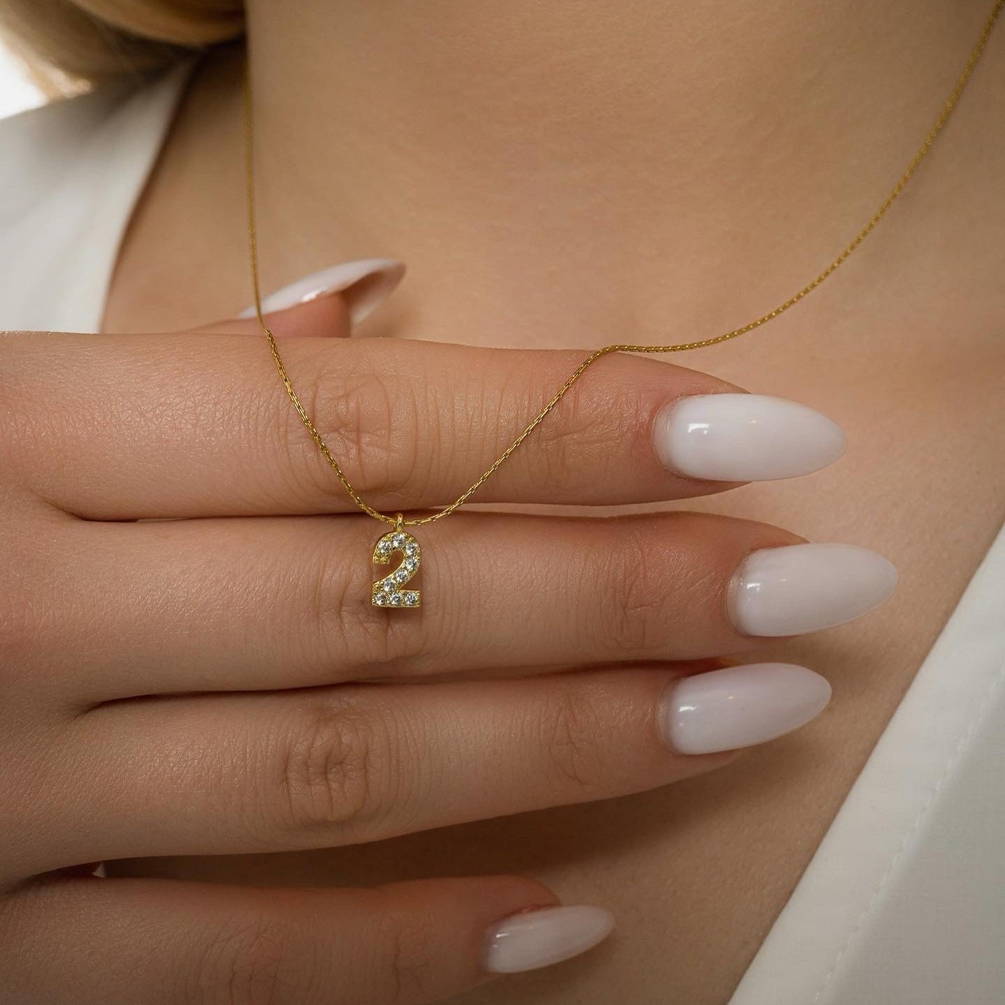 قلادة برينوم لوسترا زركون