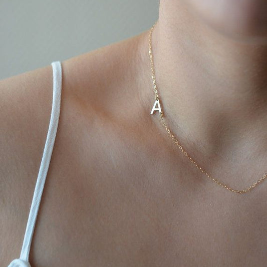 Collier initiale SIDELOVE