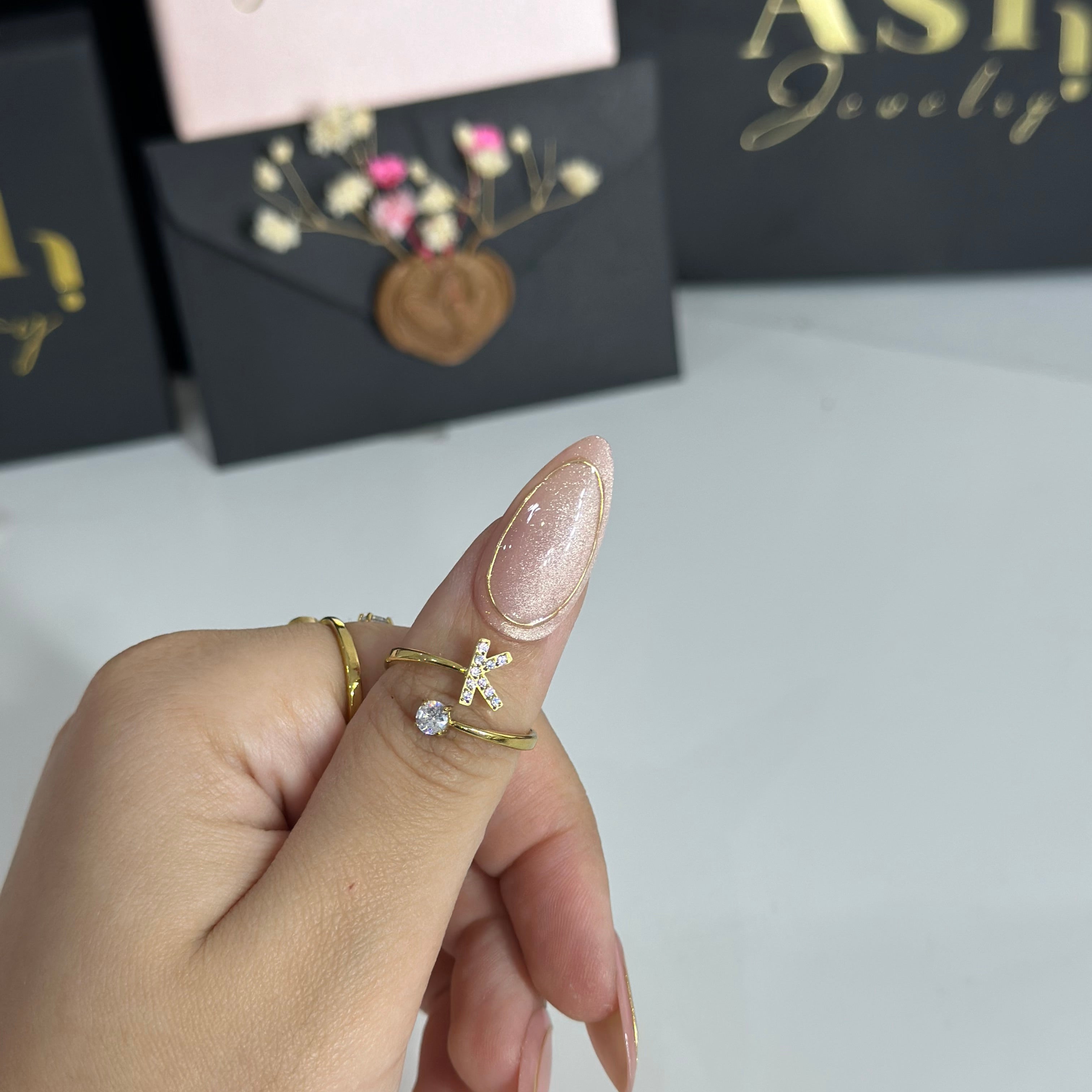 Bague initiale LOCKA