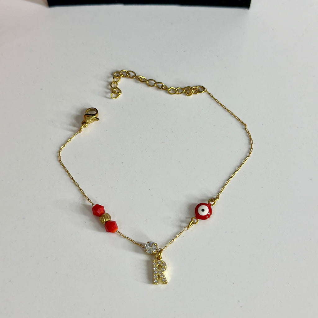 Gourmette initiale OLGA