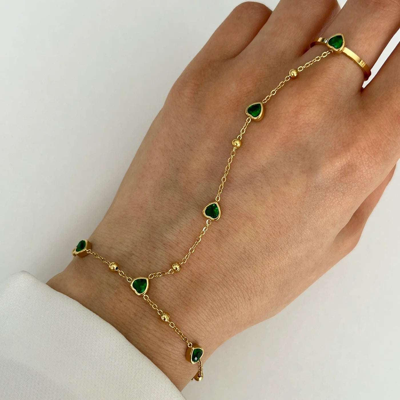 Chaine de main GREEN-COEUR