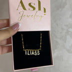 Collier prenom Lustra ZIRCON