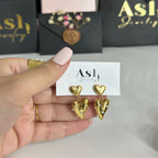 Boucles d'oreilles PerlaCoeur