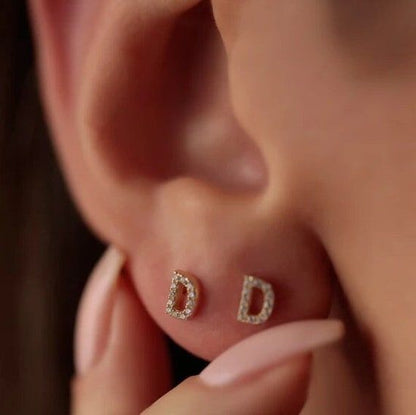 Boucles d'oreilles initiale-DENIZ