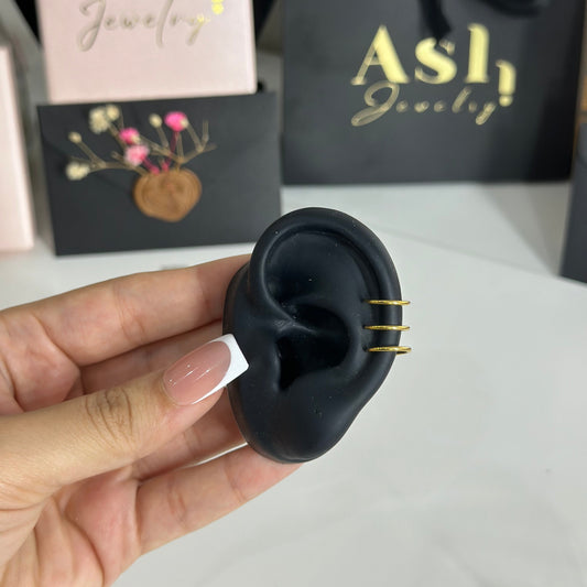 Ear cuff ORINA-1 piece (sans piercing)