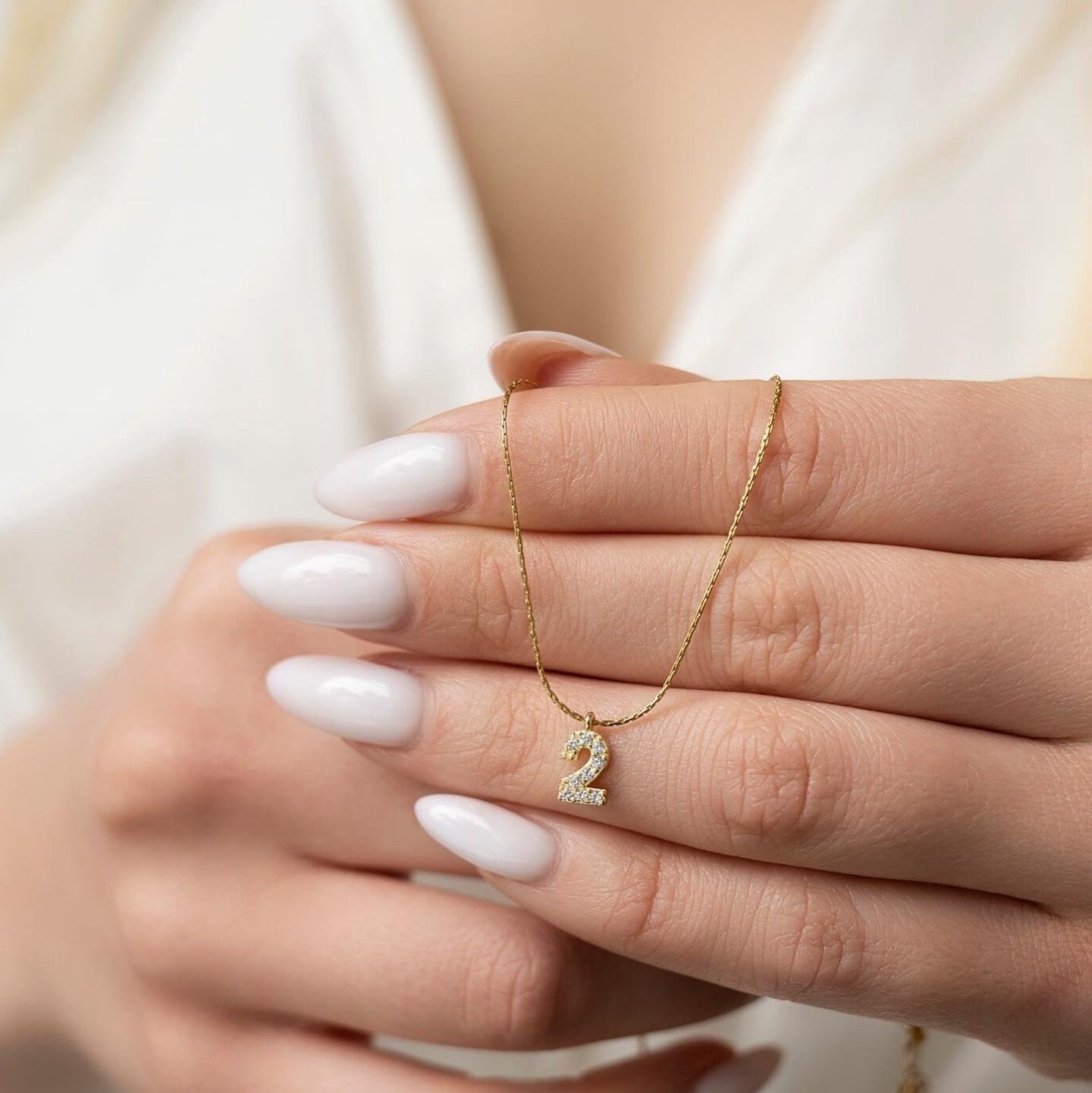 قلادة برينوم لوسترا زركون