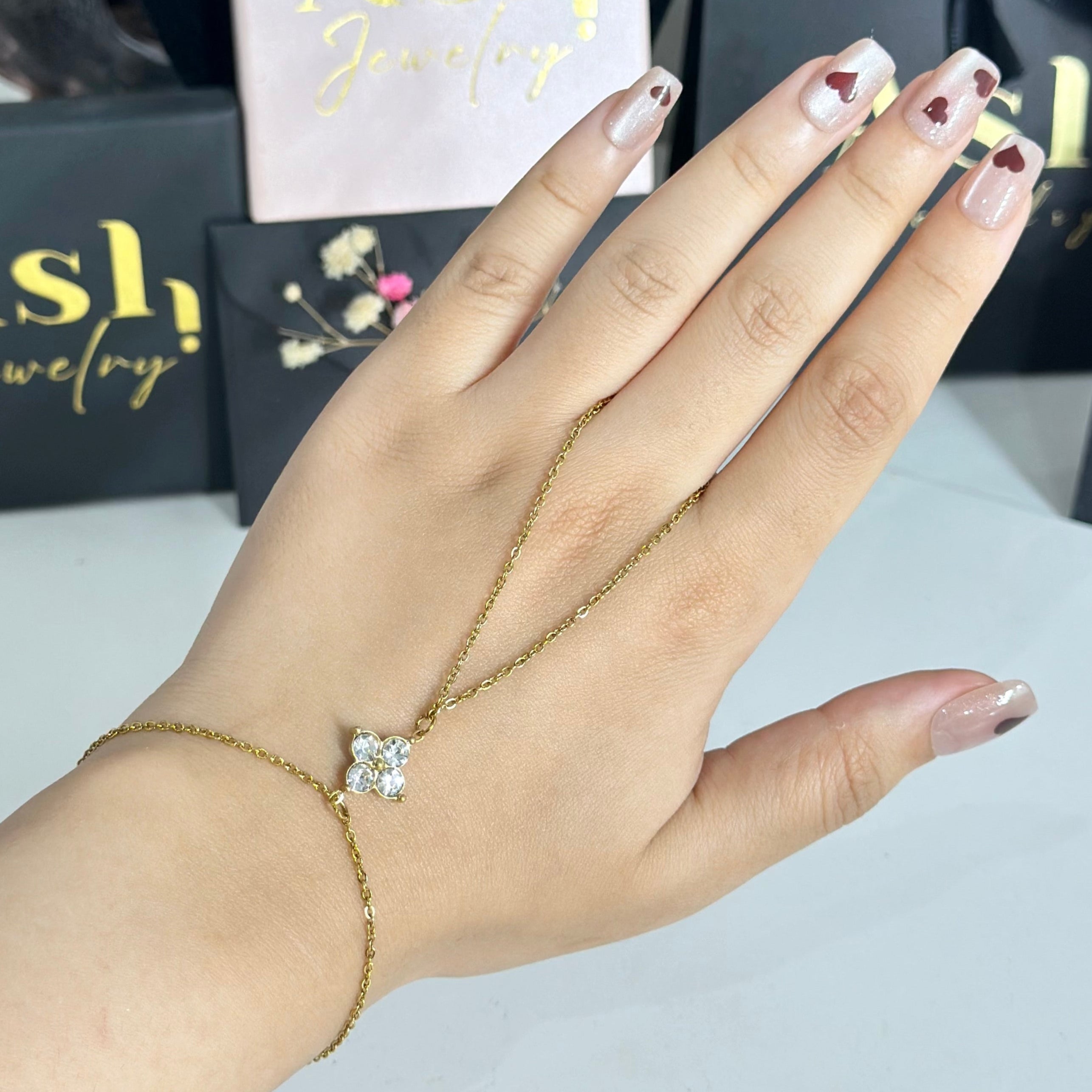 Chaine de main FLOWER