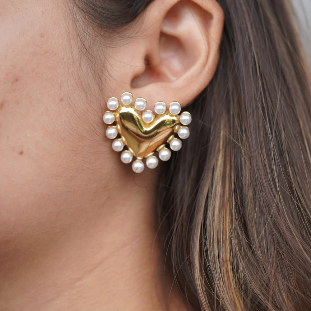 Boucles d'oreilles AMOUR