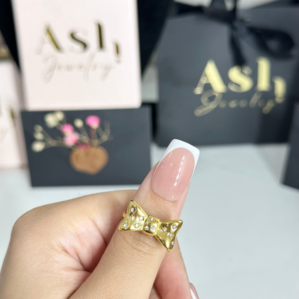 Bague Bow