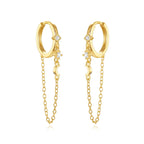 Boucles d'oreilles oceline
