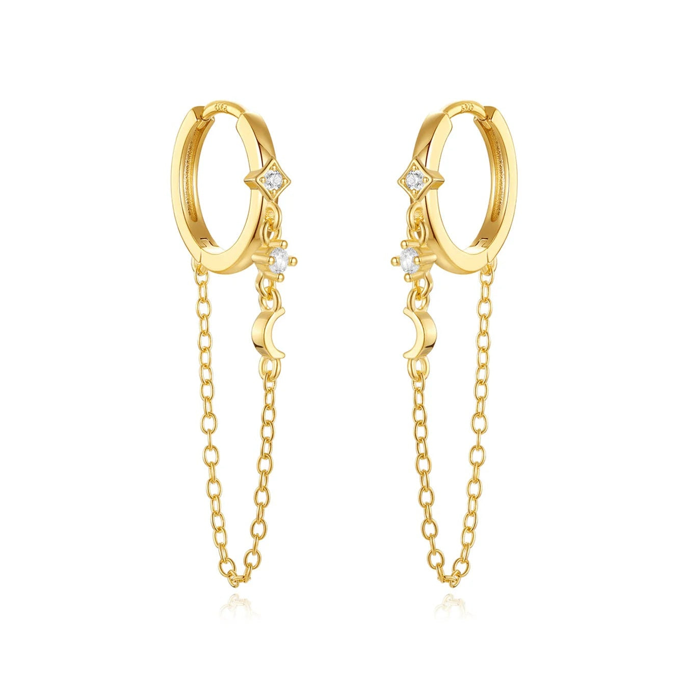 Boucles d'oreilles oceline