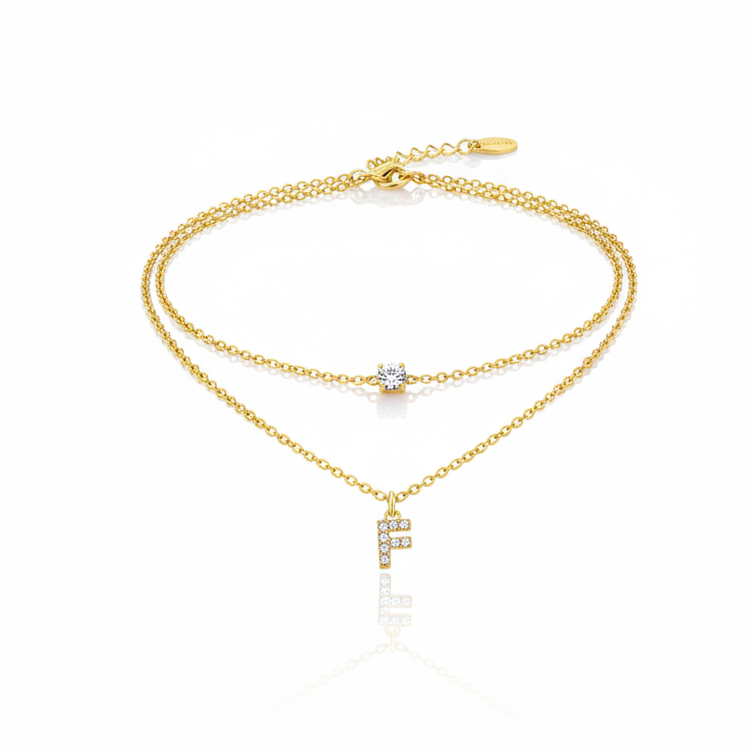 Gourmette initiale DINASTY