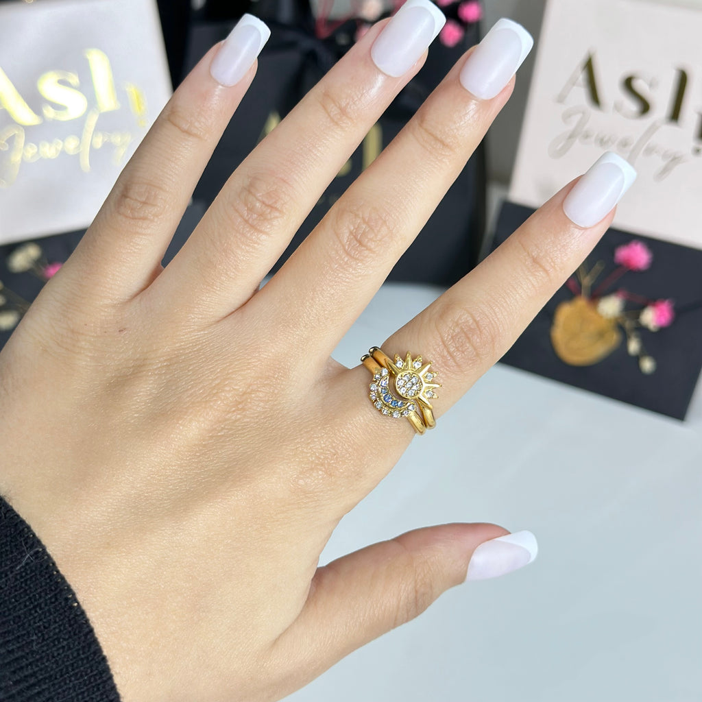 Bague BESTIES ( 2pieces )