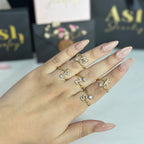 Bague initiale LOCKA