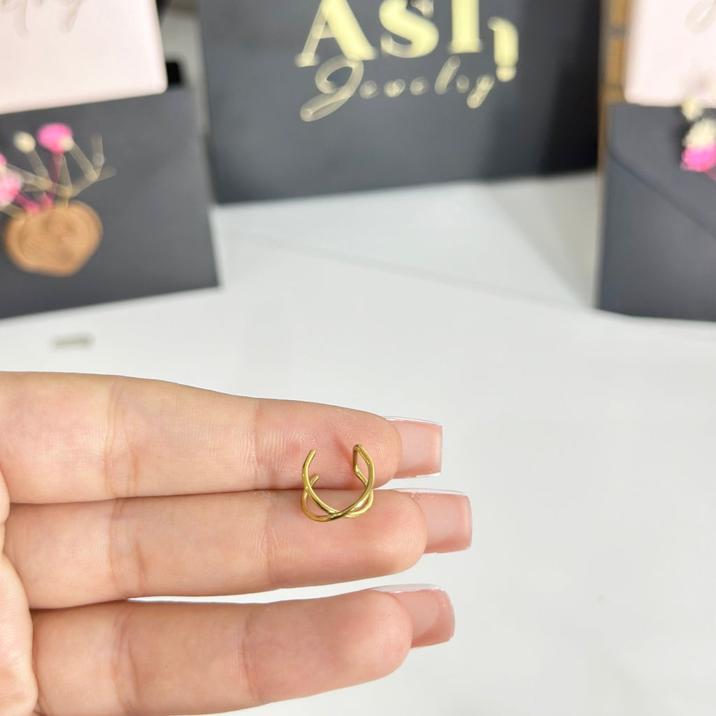 Ear cuff NISA-1 piece (sans piercing)