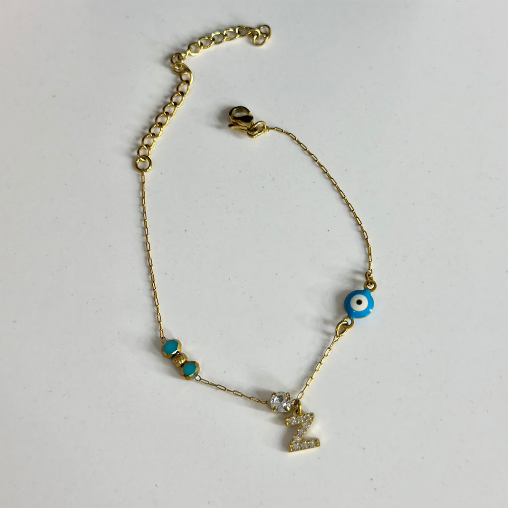 Gourmette initiale OLGA