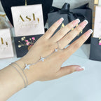 Chaine de main LUZIA-argenté