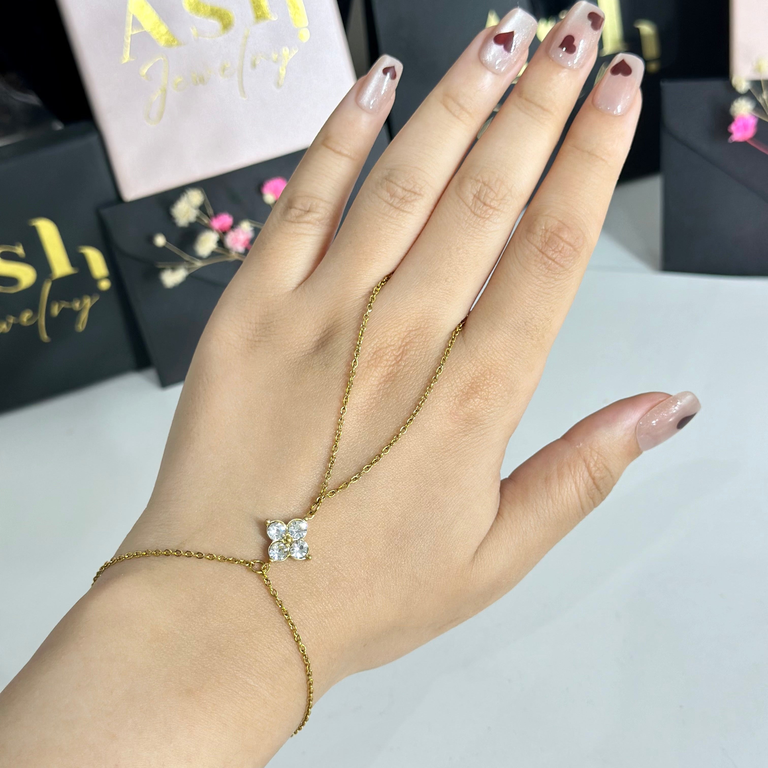 Chaine de main FLOWER