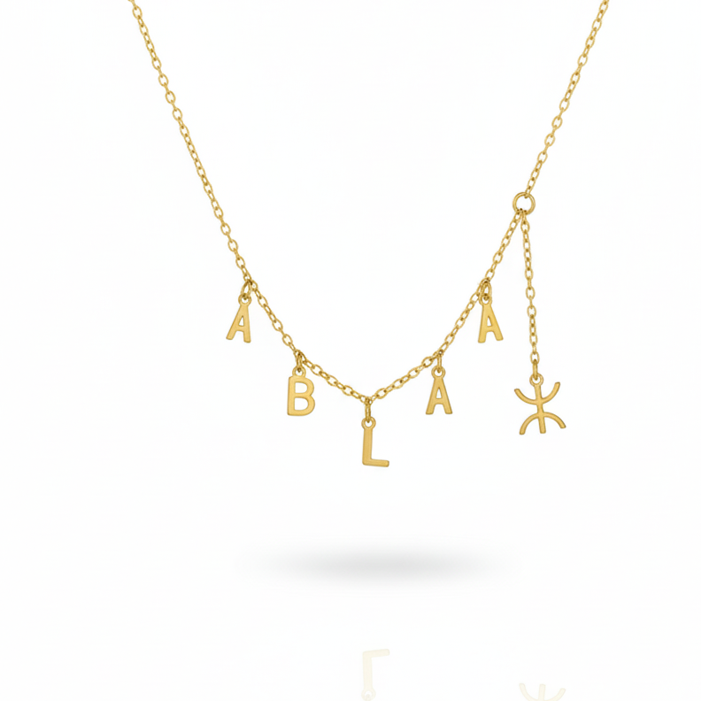 كولير برنس DELILA أمازيغي + ⵣ (بالفرنسية)