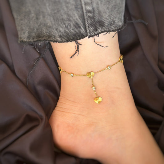 Chaîne de cheville COEUR