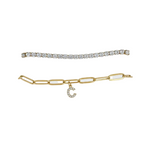 Gourmette initiale Brill