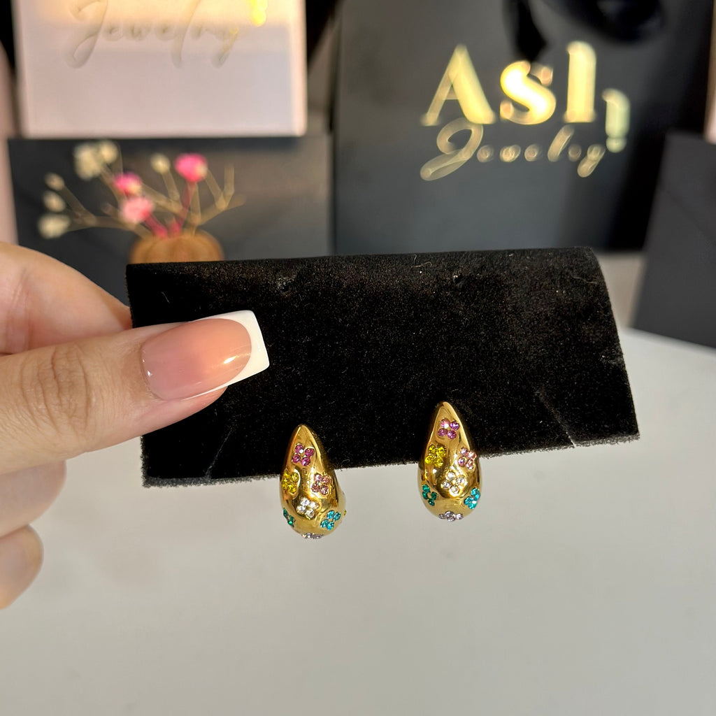 Boucles d'oreilles Rosey