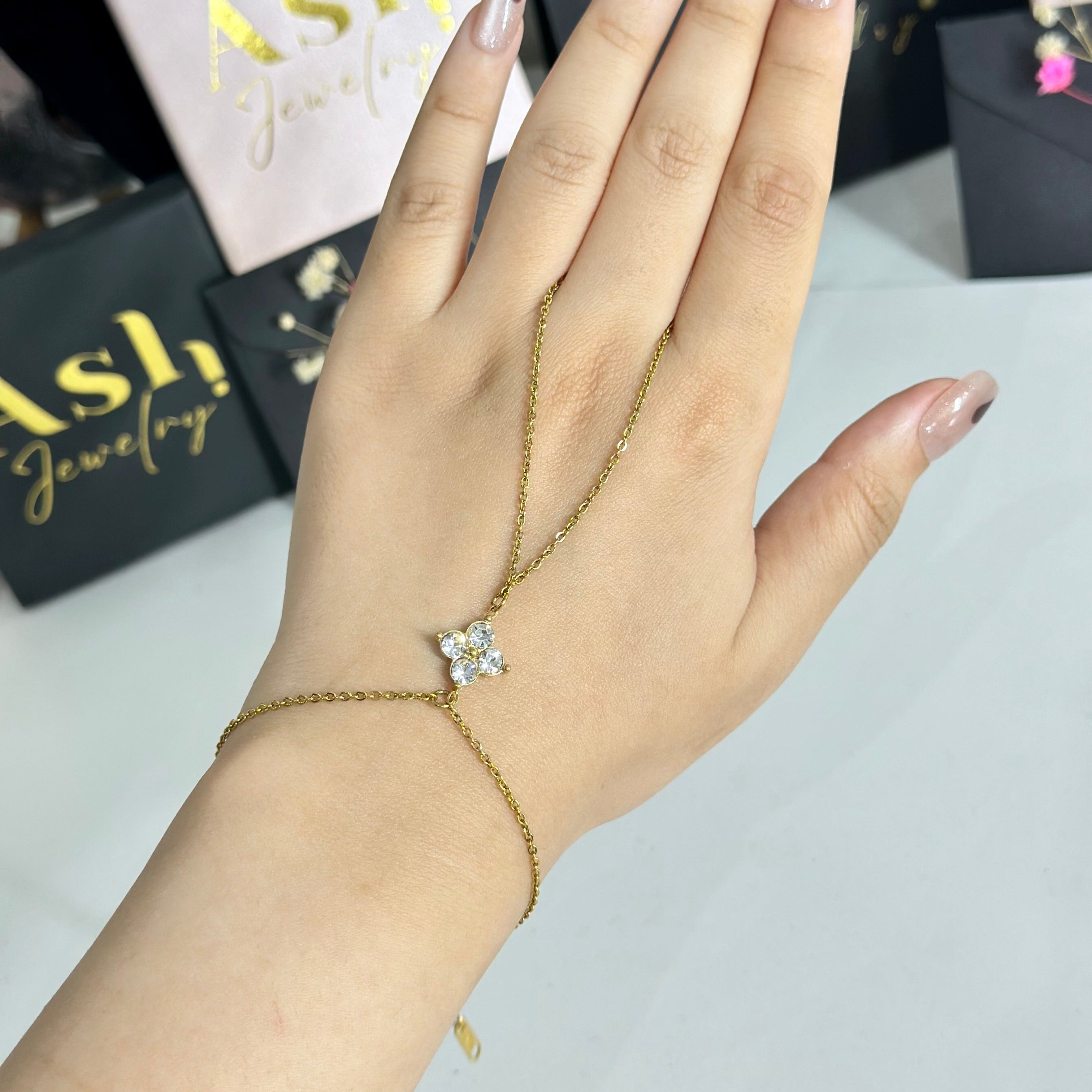 Chaine de main FLOWER