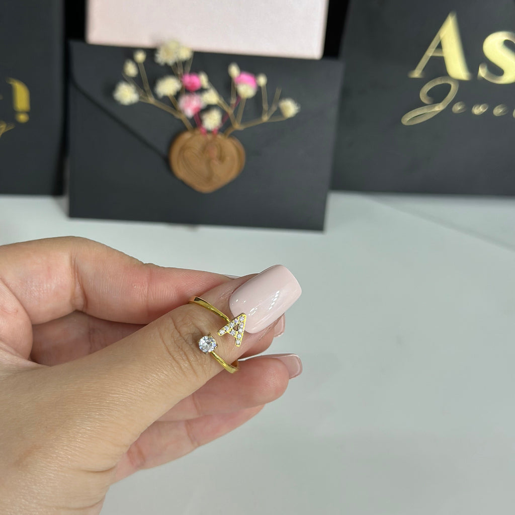 Bague initiale LOCKA