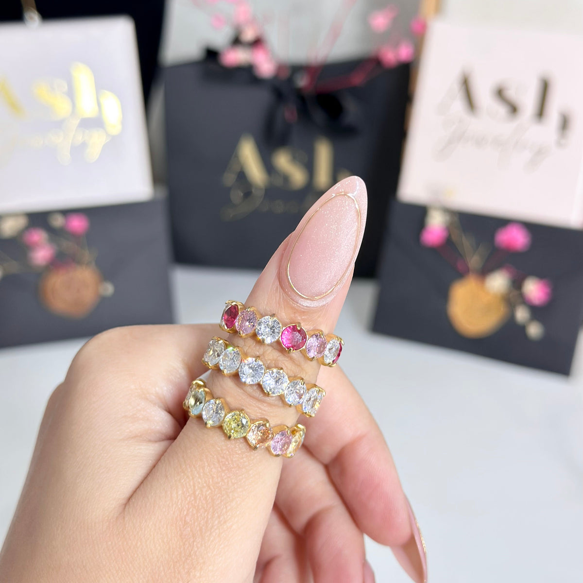Bague Bling-bling