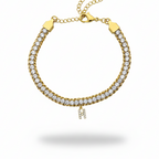 Gourmette initiale RIVIERE