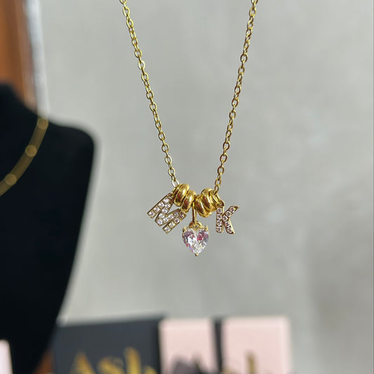 COLLIER Suncœur (zircon)