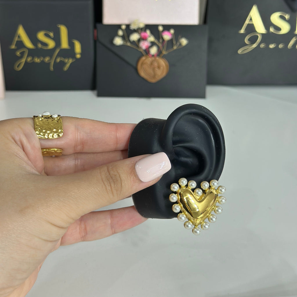 Boucles d'oreilles AMOUR