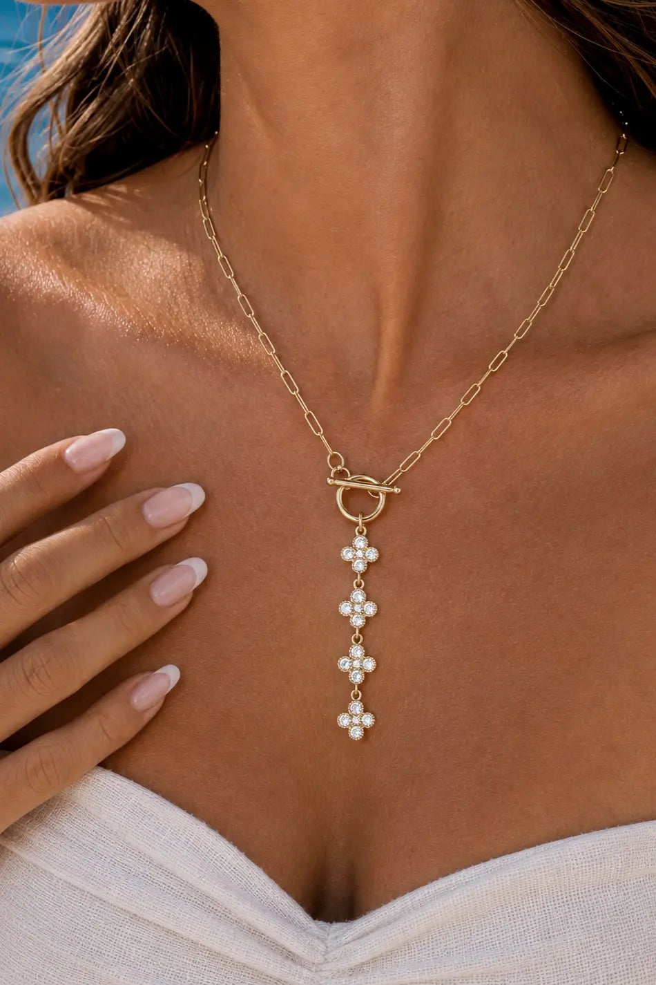 Collier queen drop