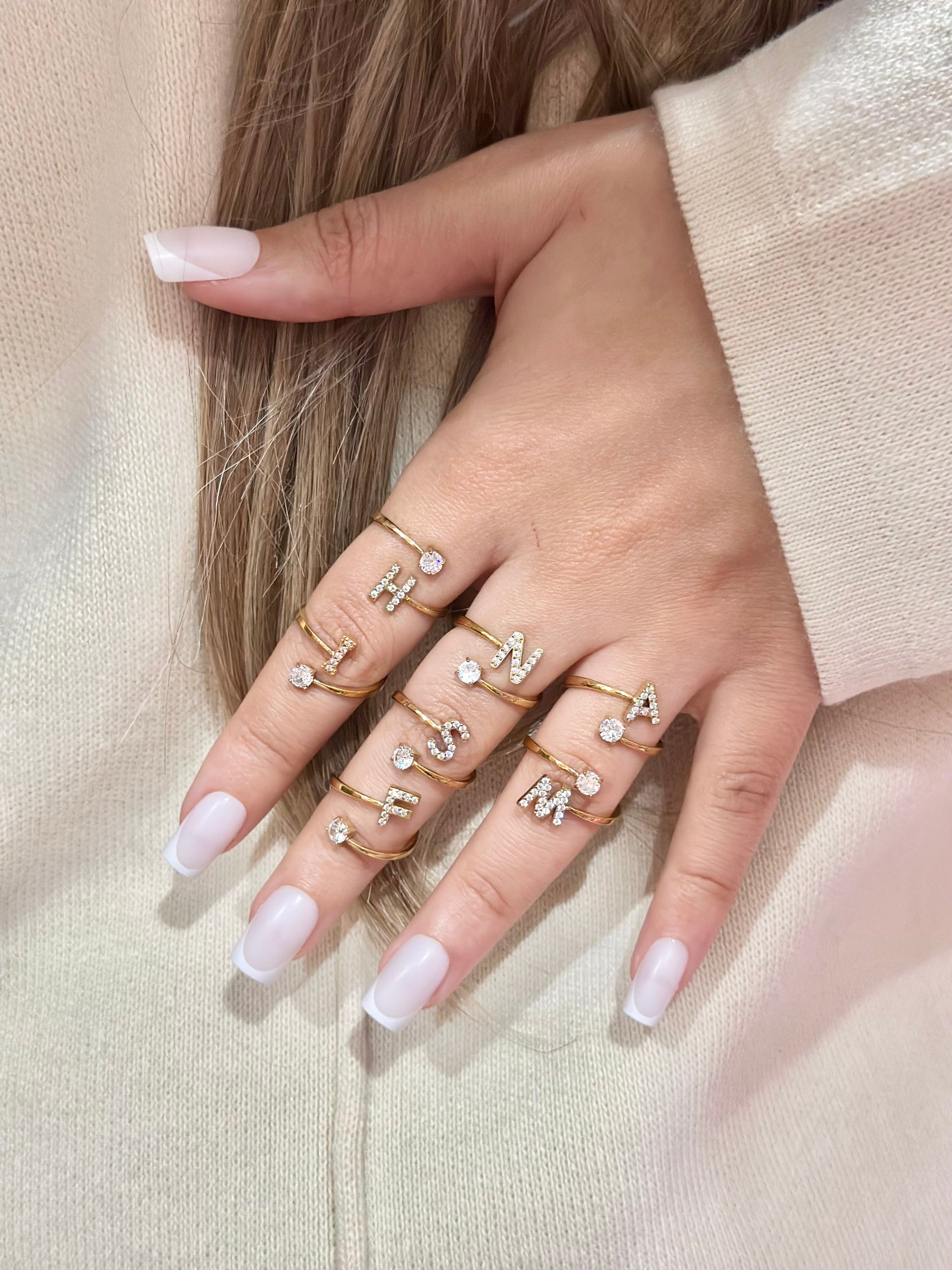 Bague initiale LOCKA