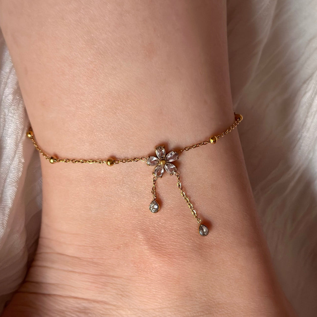 Chaîne de cheville ROSE