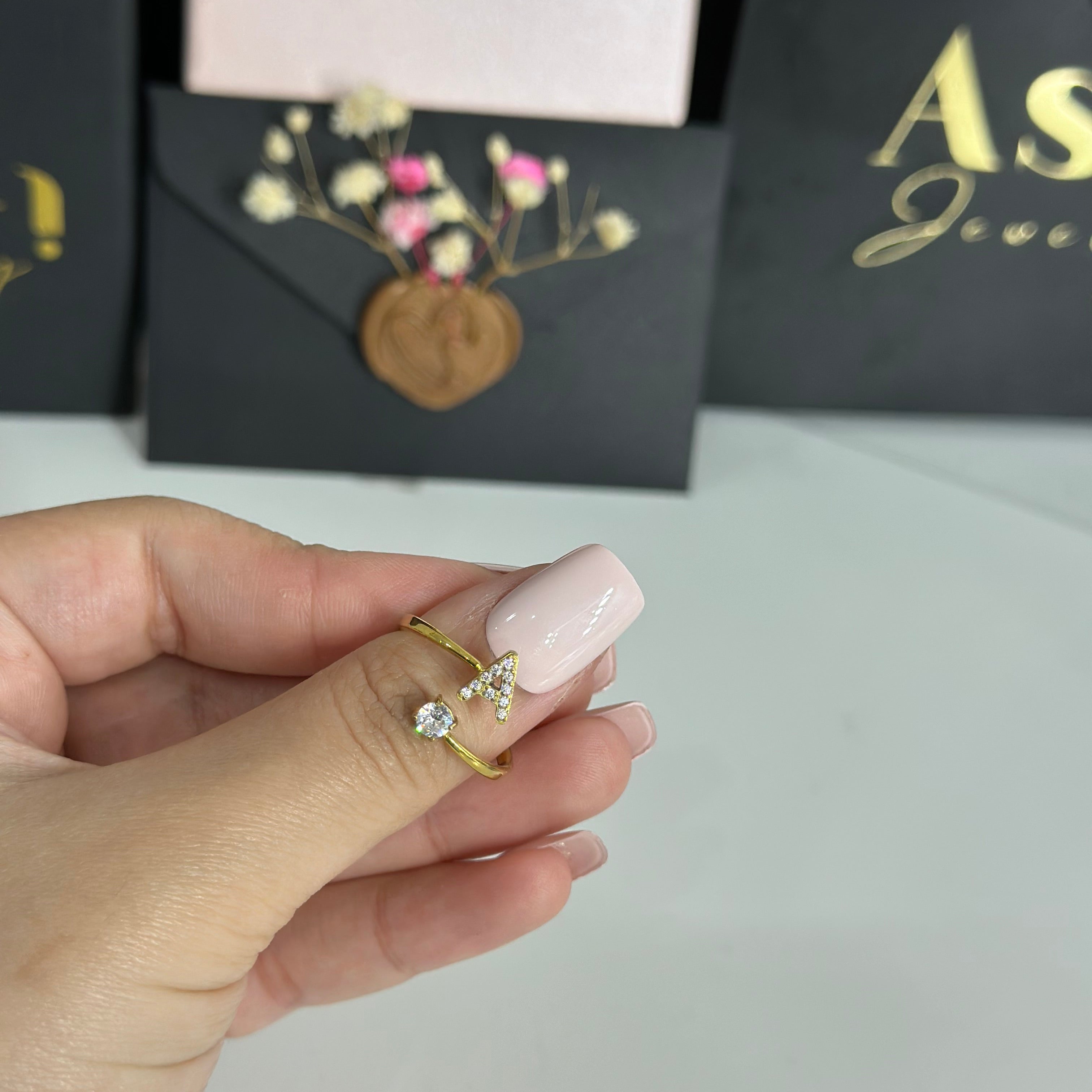 Bague initiale LOCKA