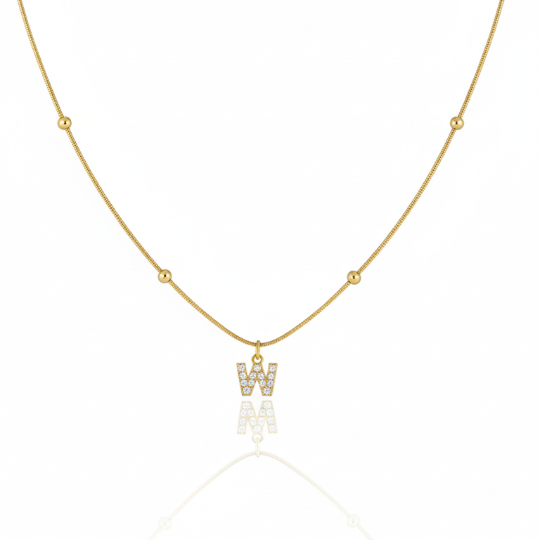 Collier initiale DELINESS