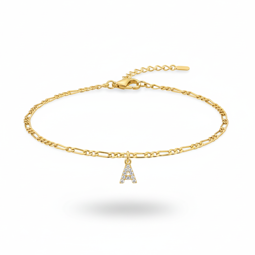 Gourmette initiale Vela