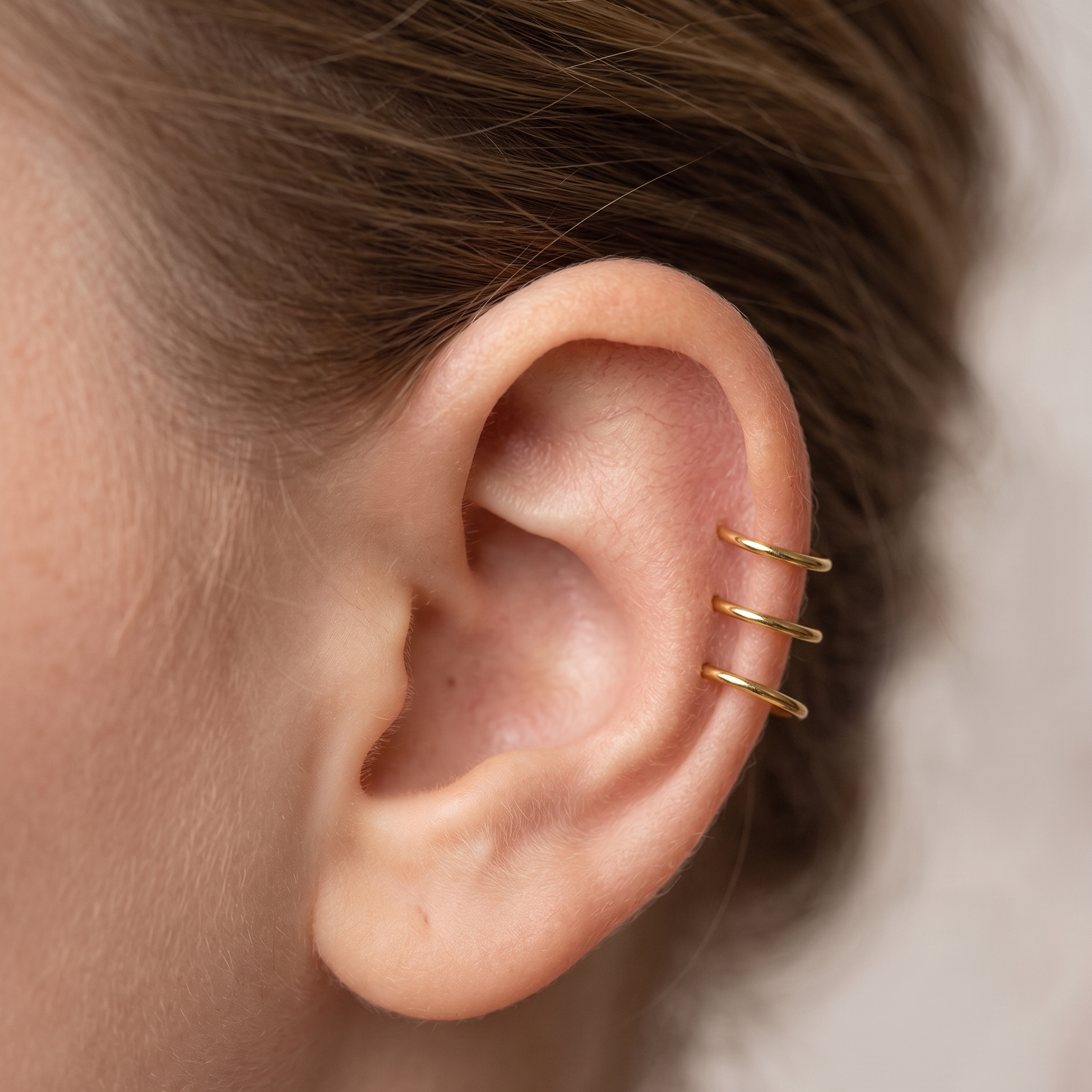 Ear cuff ORINA-1 piece (sans piercing)