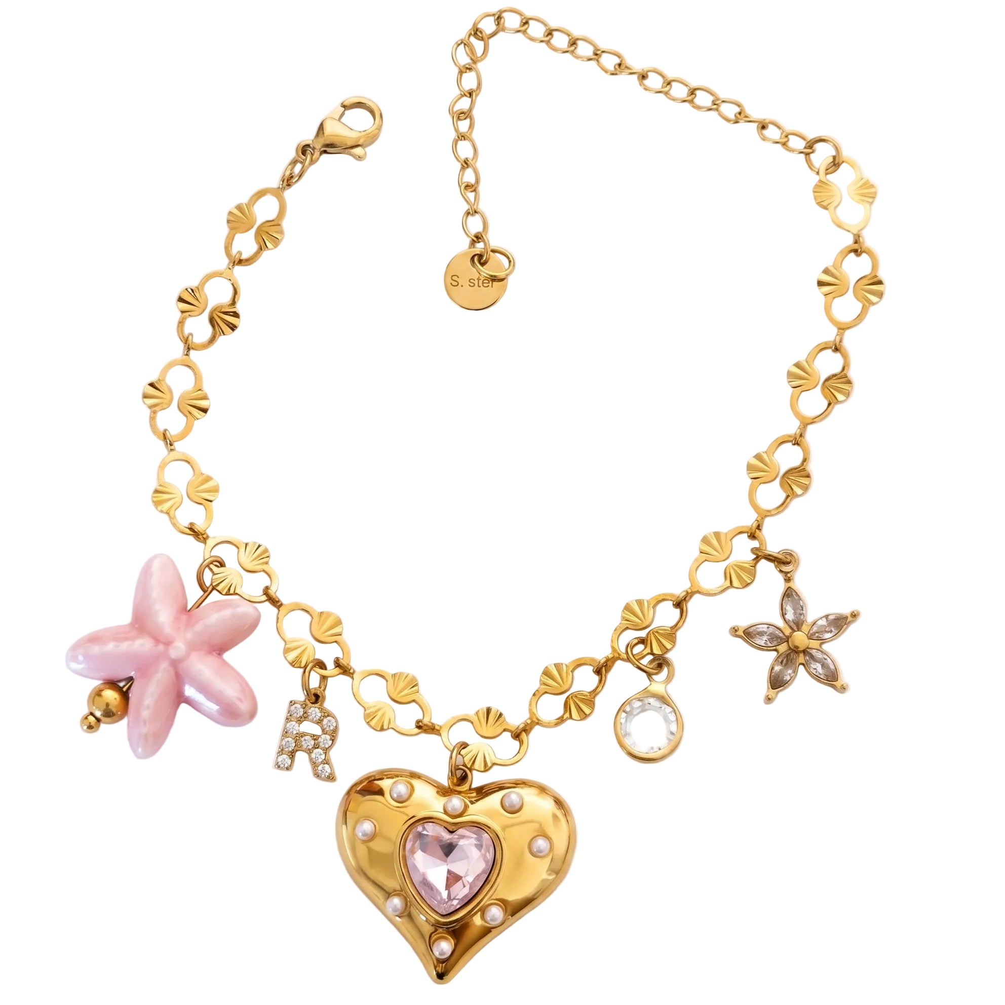 Bracelet Pink-love